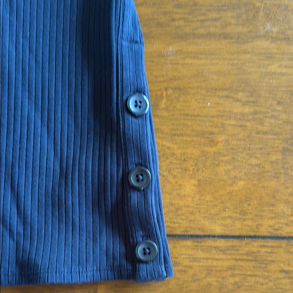 J.Crew Premium Rib Side Button Top - Picture 5 of 5
